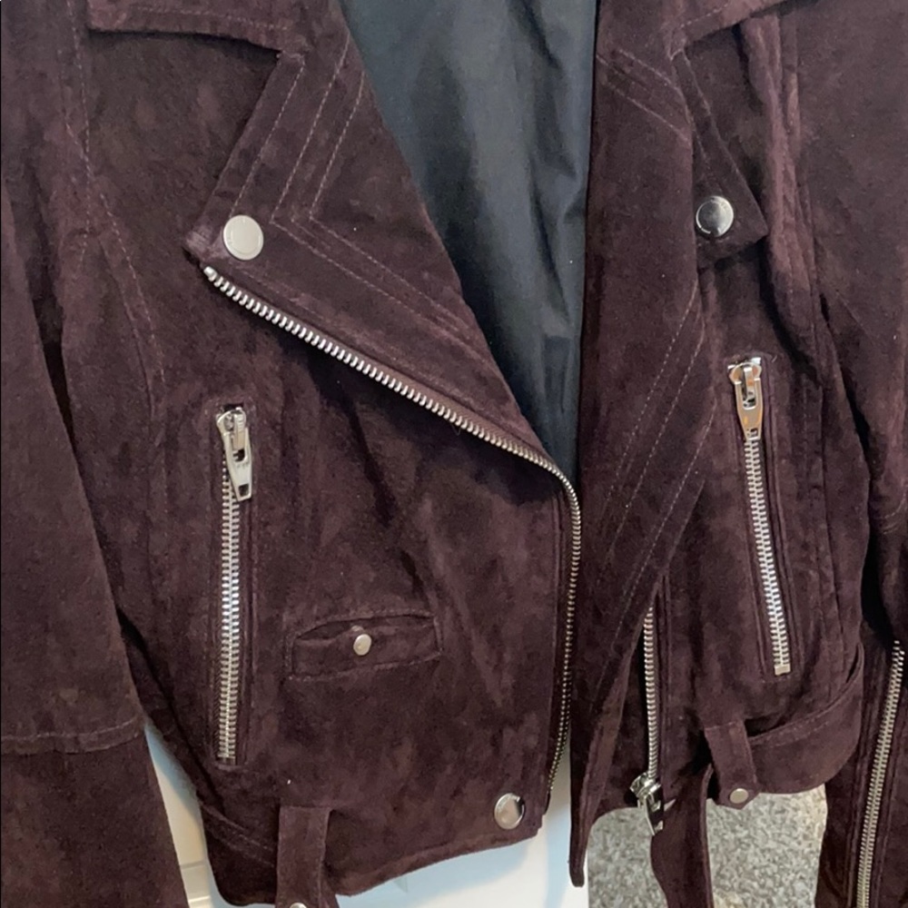 BLANK NYC Girls Faux Suede Jacket - Picture 4 of 8